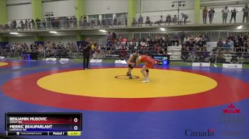 61kg Champ. Round 1 - Willow Mulholland, Edmonton WC vs Isabelle Reid, Jr Huskies