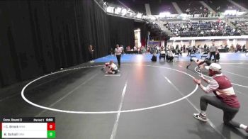 5th - 6th grade - 92 Cons. Round 3 - Cash Brock, Moen Wrestling Academy vs Braxton Scholl, Iowa