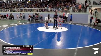 63 lbs Round 1 - Ahonui Harcharek, Avalanche Wrestling Association vs Liam Curtis, Chugach Eagles Wrestling Club