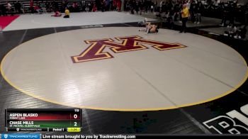 113 lbs Champ. Round 2 - Aspen Blasko, Forest Lake vs Chase Mills, St. Michael-Albertville