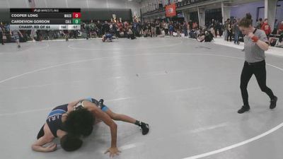 120 lbs Champ. Rd Of 64 - Cooper Long, Maurer Coughlin vs Cardevion Gordon, Callan