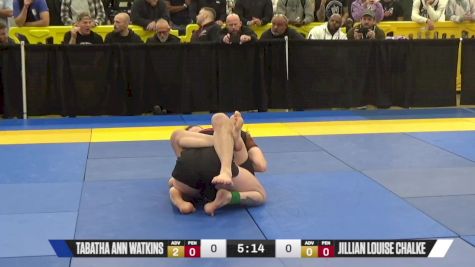 Jillian Louise Chalke vs Tabatha Ann Watkins 2024 World IBJJF Jiu-Jitsu No-Gi Championship