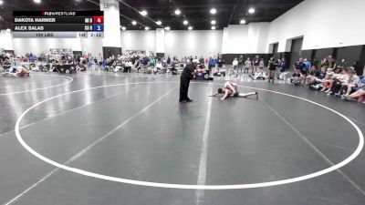 100 lbs Dakota Harmer, Michigan Blue vs Alex Salas, California Red