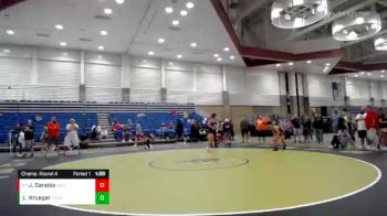 123 lbs Champ. Round 4 - Jaiden Sarabia, Whitmer High School vs Liam Krueger, Fight Barn Wrestling Club