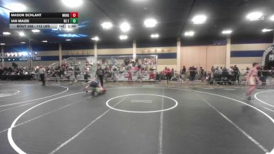 113 lbs Quarterfinal - Mason Schlaht, Monster Garage vs Ian Maize, DC Elite