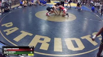 128 lbs Quarterfinal - Elias Ramirez, Rancho Bernardo vs Solomon Resnick, BKWC