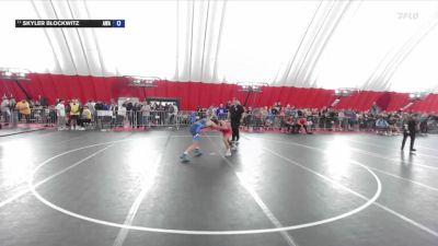 157 lbs Quarterfinal - Noah Benson, Askren Wrestling Academy vs Skyler Blockwitz, Askren Wrestling Academy