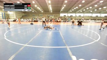 56 lbs Round Of 32 - Joseph James, All-American Wrestling Club Red vs Keegan Leddy, Brawler Elite