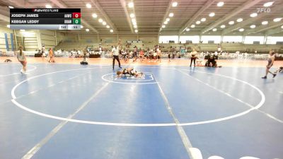 56 lbs Round Of 32 - Joseph James, All-American Wrestling Club Red vs Keegan Leddy, Brawler Elite