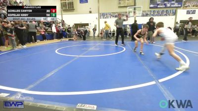 64 lbs Consolation - Achilles Cawyer, Jay Wrestling Club vs Kopelan Kirby, Tahlequah Wrestling Club