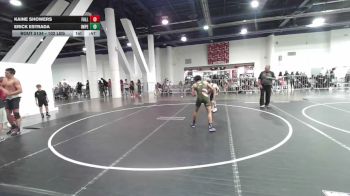 102 lbs Consolation - Kaine Showers, Falls Academy vs Erick Estrada, Imperial Valley Panthers