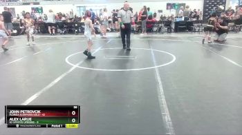 56 lbs Round 7 (8 Team) - John Petrovcik, Florida Scorpions Gold vs Alex Larue, U2 Upstate Uprising