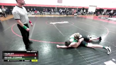 175 lbs Cons. Round 2 - Tyler Ott, Carol Stream (GLENBARD NORTH) vs Michael O`Connor, New Lenox (PROVIDENCE CATHOLIC)