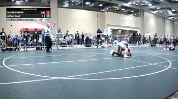 132 lbs Consi Of 64 #1 - Jacob Pintor, Temescal Canyon HS vs Aidan Diaz, El Rancho HS