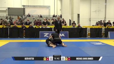 Michael David Zimmer vs Keith Ritter 2025 World IBJJF Jiu-Jitsu No-Gi Championship