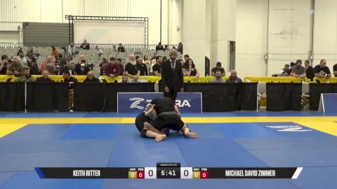 Michael David Zimmer vs Keith Ritter 2025 World IBJJF Jiu-Jitsu No-Gi Championship