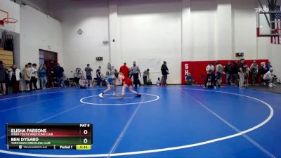 94 lbs Round 2 - Elisha Parsons, Webo Youth Wrestling Club vs Ben Dygard, Yorktown Wrestling Club