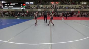 90 lbs Round 1 - Chelsie Connor, Outlaw Wrestling Club vs Vivian Wenzel, Lewiston-Altura