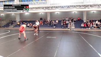 133 lbs Champ. Round 1 - Lukas Hainline, Newman vs Aleksander Gunn, Colorado State University - Pueblo