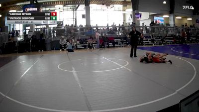 61 lbs Semifinal - Patrick Bedford, Katy Area Wrestling Club vs Lincoln Myers, Dead Shot Wrestling Club