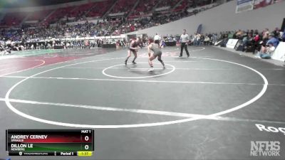 6A-144 lbs Semifinal - Andrey Cernev, Sprague vs Dillon Le, Newberg