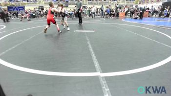 67 lbs Round Of 16 - Kane Radford, Redskins Wrestling Club vs Titan Hendren, Pawhuska Elks Takedown