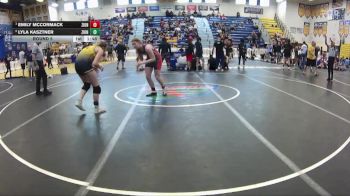 155 lbs Round 5 - Emily McCormack, Claw vs Lyla Kasztner, Cowboy Wrestling Club