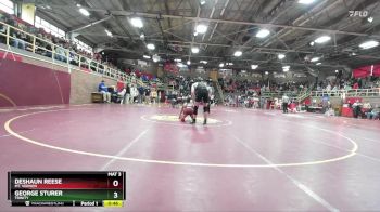 138 lbs Prelim - George Sturer, Trinity vs Deshaun Reese, Mt. Vernon