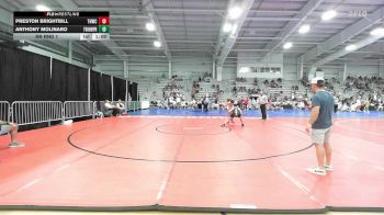 132 lbs Rr Rnd 1 - Preston Brightbill, TNWC Black vs Anthony Molinaro, Triumph Black