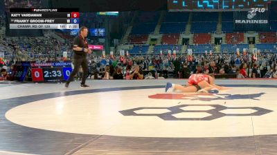 140 lbs Champ. Rd Of 128 - Katy Vardaman, IN vs Franky Groom-Frey, WI