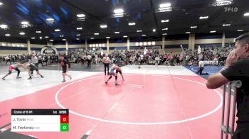 81 lbs Consi Of 8 #1 - Julian Tovar, Prosser Wr Acd vs Miko Fontanez, DUB Wrestling