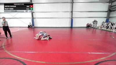 113 lbs Rr Rnd 1 - Justin Savage, 84 Athletes Red vs Riley Keen, Elite Athletic Club D.Z.