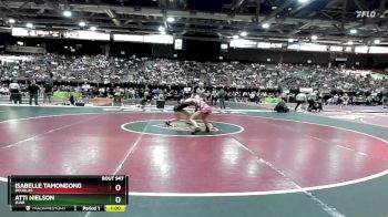 100 lbs Cons. Round 5 - Atti Nielson, Juab vs Isabelle Tamondong, Douglas