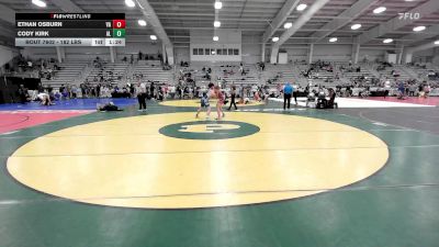 182 lbs Round Of 16 - Ethan Osburn, VA vs Cody Kirk, AL