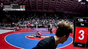 126-6A Quarterfinal - Joshua King, Duluth vs Jeremiah Toe, Archer