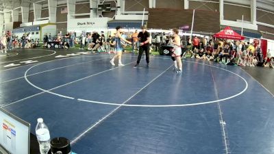 144 lbs Cons. Round 4 - Daniel Evert, Flathead High School Wrestling vs Ezekiel Gasca, Arizona