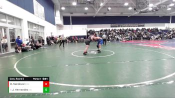 285 lbs Cons. Round 5 - Jorge Hernandez, Chino vs Demetrio Sandoval, Downey