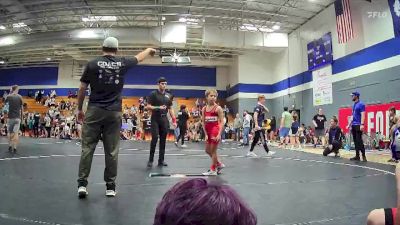 80 lbs Round 1 - Jace Ward, Knights Youth Wrestling vs Reid Bronniman, Cobra Wrestling Club