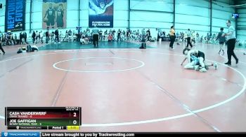 80 lbs Rd# 9- 2:15pm Saturday Final Pool - Cash Vanderwerf, Crass Trained vs Joe Gaffigan, NCWAY National Team