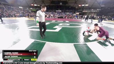 70 lbs Quarterfinal - Jacob Thomas, Intrepid Wrestling Academy vs Gabriel Nunez, Cherry Creek Wrestling Club