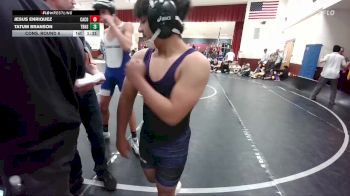 144 lbs Cons. Round 6 - Tatum Branson, Thunder Basin vs Jesus Enriquez, Campbell County