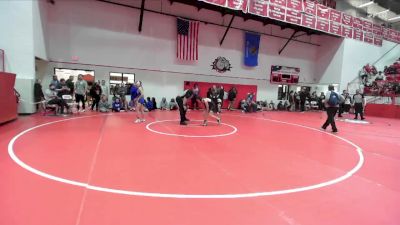 JH 96 lbs Cons. Round 2 - Ariana Thomas, Piedmont JH vs Emily Vogel, MIDWEST CITY JH