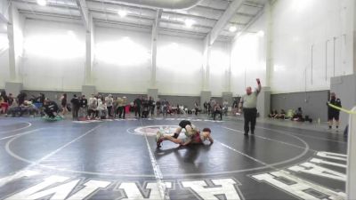 95 lbs Semifinal - Jordan Robison, Sanderson Wrestling Academy vs Keagan Collins, Sanderson Wrestling Academy