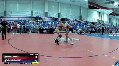 150 lbs Champ. Round 2 - Murphy Beyer, WI vs Bryson Boucher, MI