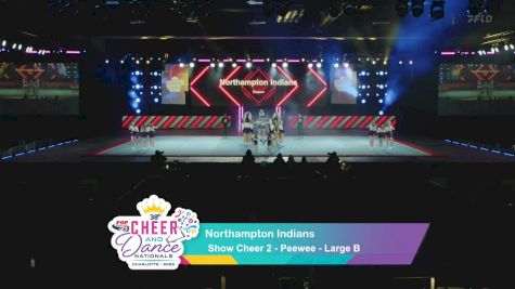 Show Cheer 2 - Northampton Indians [2025 Peewee Day 1] 2025 Pop Warner National Cheer & Dance Championship