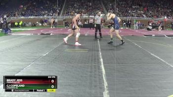 D4-175 lbs Quarterfinal - CJ Copeland, Lakeview HS vs Brady Jess, Charlevoix HS