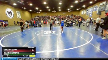 145 lbs Cons. Round 1 - Timothy Burke, Channel Islands vs Isaac Contreras, Madera