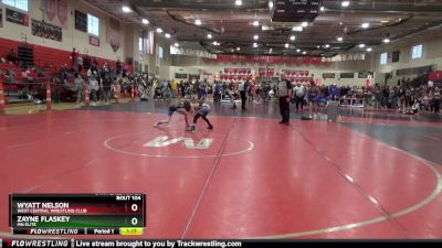 80 lbs 5th Place Match - Zayne Flaskey, MN Elite vs Wyatt Nelson, West Central Wrestling Club