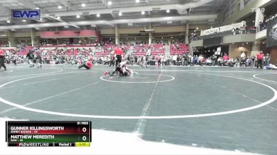 88 lbs Quarterfinal - Gunner Killingsworth, Honey Badger vs Matthew Meredith, Raw