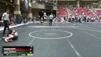 60 lbs Round 3 (6 Team) - Chasen Burke, SlyFox Black vs Nash Johnson, $nowmen